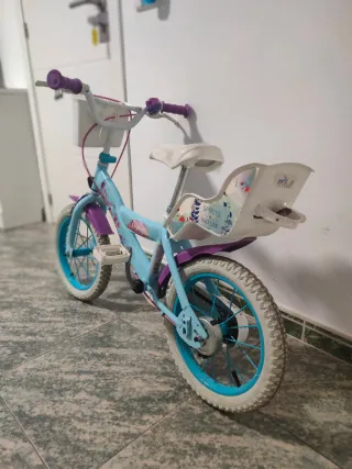 Bicicleta infantil 14 Frozen