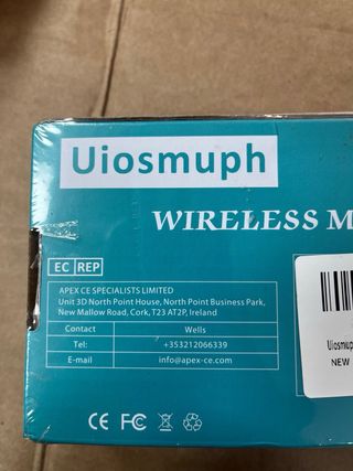 Ratón Inalámbrico Uiosmuph V7 #121212