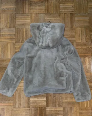 Chaqueta pelo mujer con capucha talla S