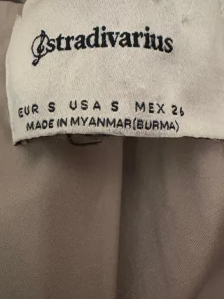 Chaqueta pelo mujer con capucha talla S