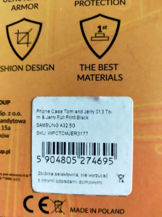 Funda móvil Tom and Jerry SAMSUNG A32 5G