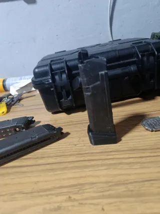 Cargador Glock pagó por vizum