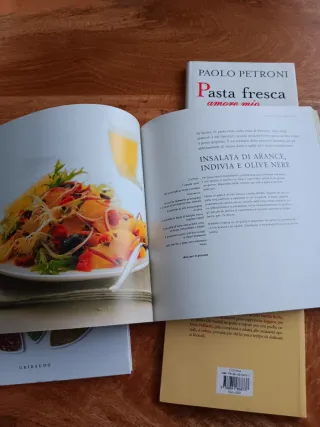 Lote de libros de cocina en italiano