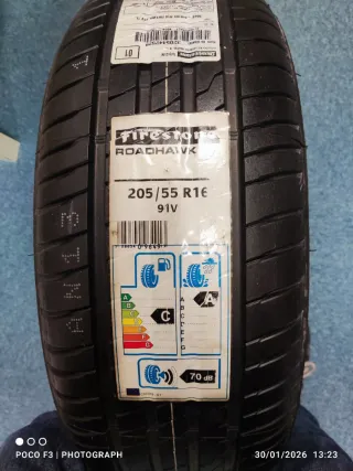 Llanta Aluminio 16 + Neumático 205 55 R16