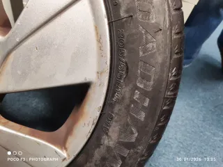 Llanta Aluminio 16 + Neumático 205 55 R16