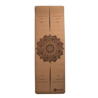 Esterilla Yoga Corcho Natural Mándala