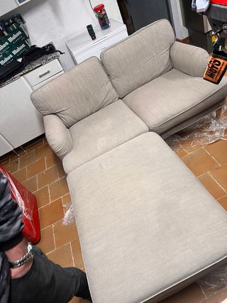 Sofá 2 plazas + chaiselongue