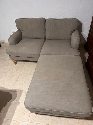 Sofá 2 plazas + chaiselongue