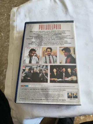 Philadelphia VHS Película Drama Español