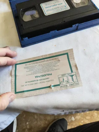 Philadelphia VHS Película Drama Español