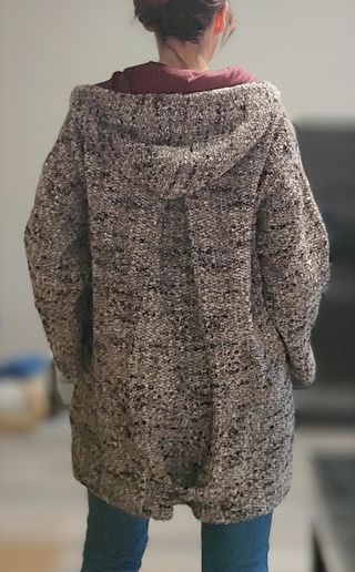 Abrigo Tintoretto oversize M 70% lana