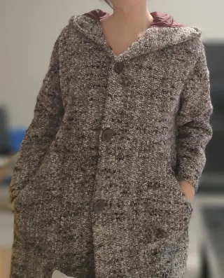 Abrigo Tintoretto oversize M 70% lana