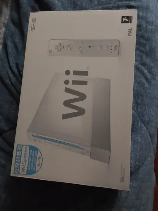 Nintendo Wii en caja