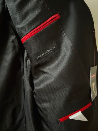 Traje de hombre negro