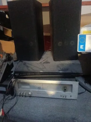 Equipo de música y etapa de potencia Talmus