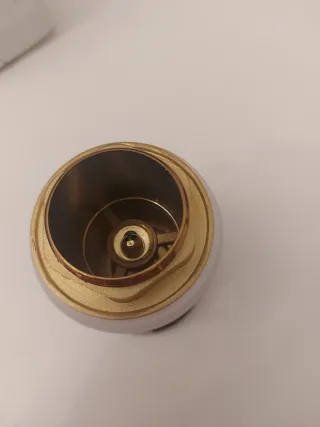 Piletta scarico lavabo oro