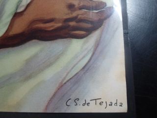 Litografía Antigua Guerra Civil S. Tejada 1940