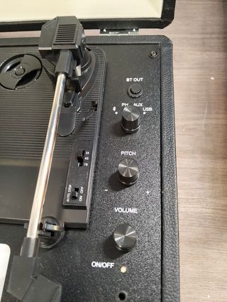 Tocadiscos Bluetooth Swingson On Stage Negro