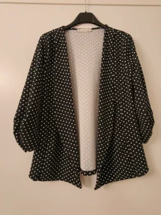 Giacca blazer pois M/L