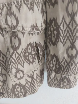 Chaqueta estampada mujer