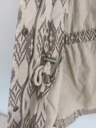 Chaqueta estampada mujer