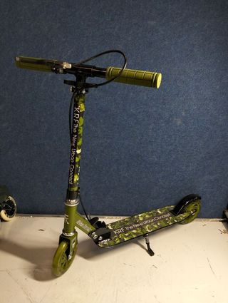 Patinete KRF Park City 125 Scooter Rosa Luces y Freno