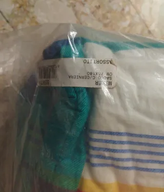 Tenda da spiaggia pop-up blu+ sacco a pelo Caleffi