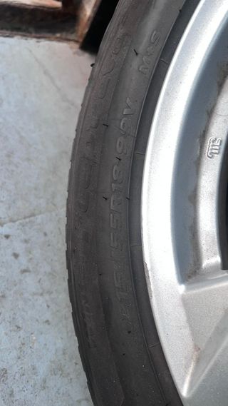 Llantas RIAL 18” 5 tornillos + neumáticos invierno