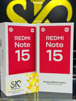 Xiaomi Redmi Note 15 8/256GB Precintado