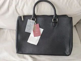 Bolso Zara Negro Mujer Nuevo con Etiqueta