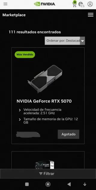 NVIDIA GeForce RTX 5070 12GB
