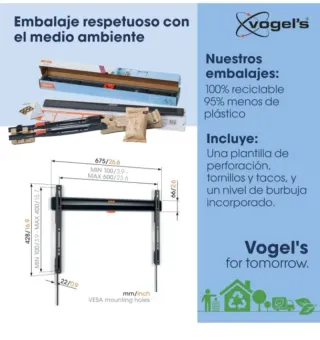 Soporte de pared para TV