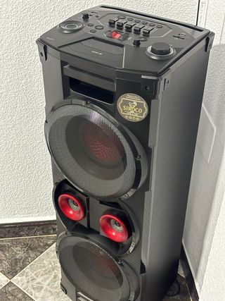 Altavoz Torre Poss PSBTST400 Negro