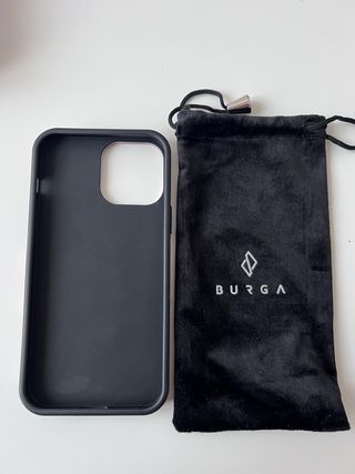 Funda Burga iPhone 13 Pro Max Flores Rojas