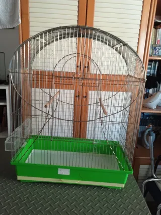 Jaula para pájaros Carolina o similar el techo se