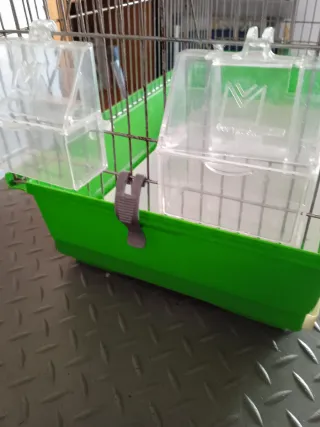 Jaula para pájaros Carolina o similar el techo se