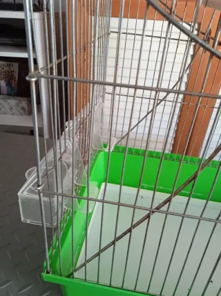 Jaula para pájaros Carolina o similar el techo se