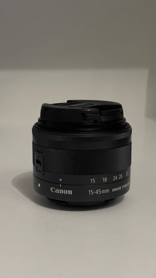 Lente Canon ef m 15-45mm