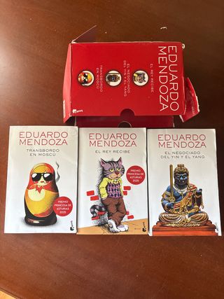 Estuche Eduardo Mendoza: El rey recibe / El neg...