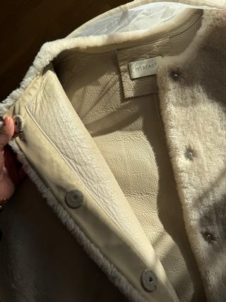 Chaqueta de piel de oveja Melino