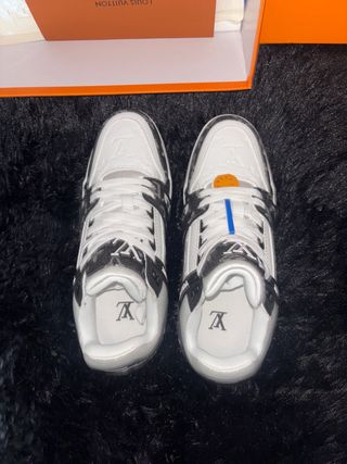 Scarpe Louis Vuitton Grigio Bianco