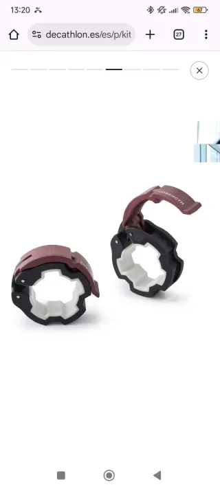 Kit Mancuernas 20 kg