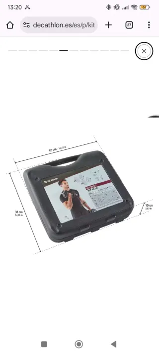 Kit Mancuernas 20 kg