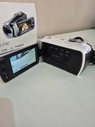 Videocamera Samsung HMX-F90 Bianca Completa