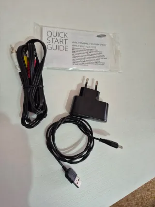 Videocamera Samsung HMX-F90 Bianca Completa