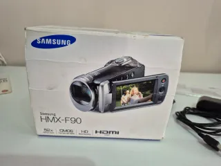 Videocamera Samsung HMX-F90 Bianca Completa