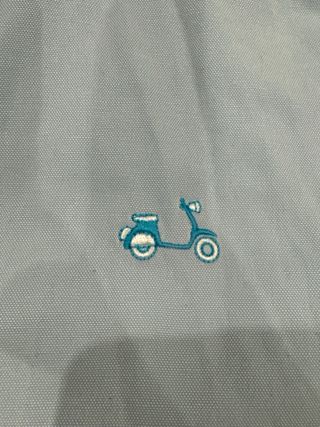 Camisa colección motobike azul de manga larga