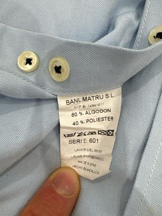 Camisa colección motobike azul de manga larga