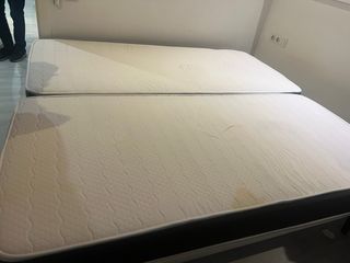 2 Camas Pikolin con colchones nunca usado plegable