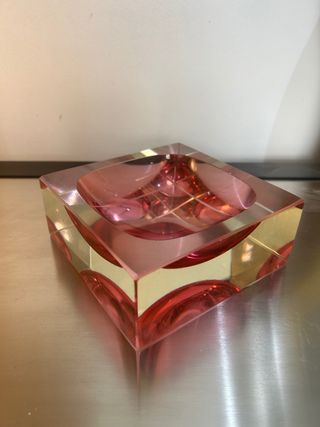 Posacenere Vetro Murano Flavio Poli Anni 60